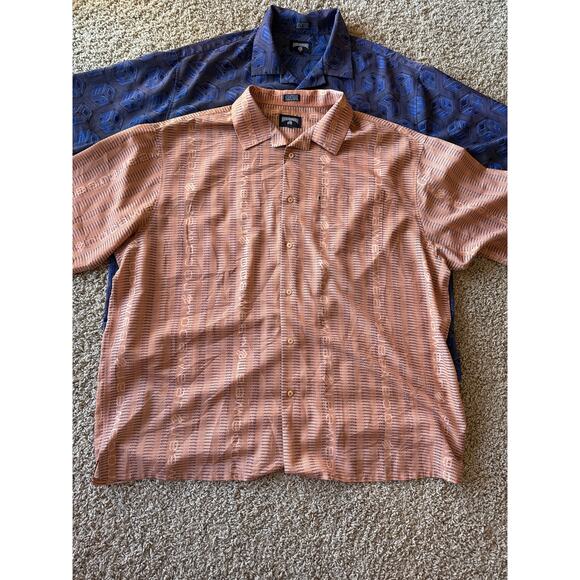 Y2K XXXL Bundle of 3 Button Up Shirt Sleeve Shirts 2 Rocawear and 1 Fubu - Picture 4 of 9